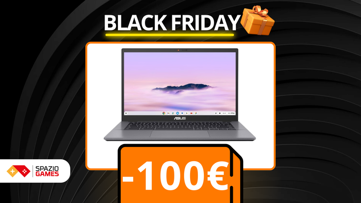 ASUS Chromebook Plus: produttività al top, prezzo Black Friday! (-100€)