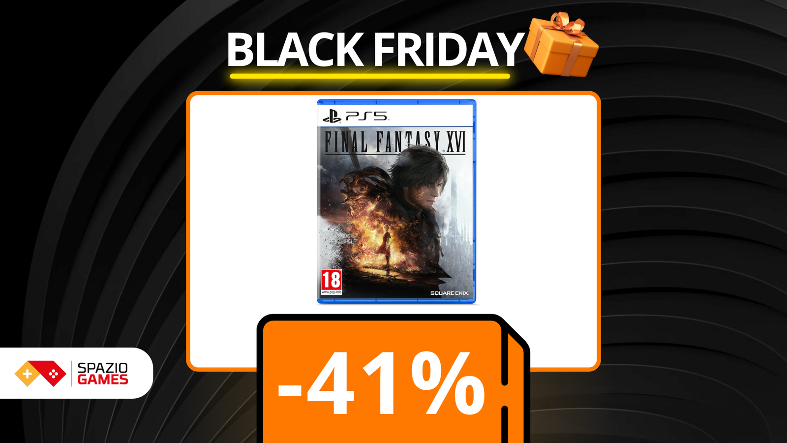 Black Friday epico: Final Fantasy XVI ti aspetta a prezzo speciale! (-41%)