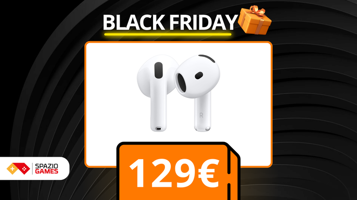 Immagine di WOW! Le Apple AirPods 4 COSTANO POCHISSIMO, grazie al Black Friday!