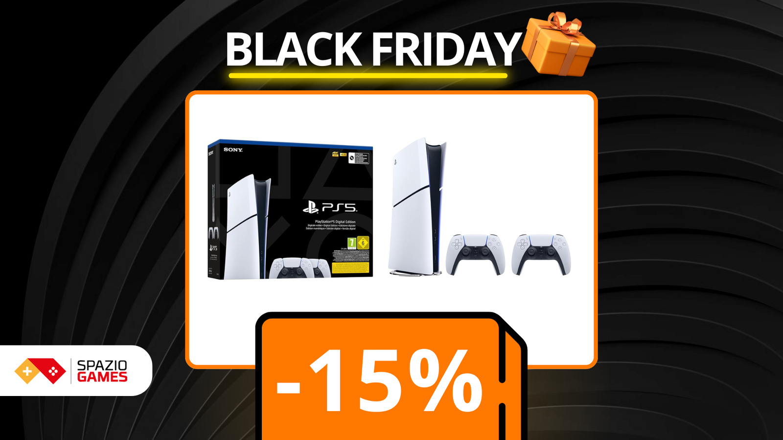 PS5 Digital Slim + 2 DualSense: il bundle perfetto per il Black Friday IN SCONTO!