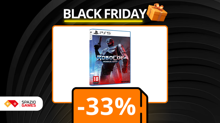 Offerta Black Friday: RoboCop Rogue City per PS5 con il 33% di SCONTO! Imperdibile!