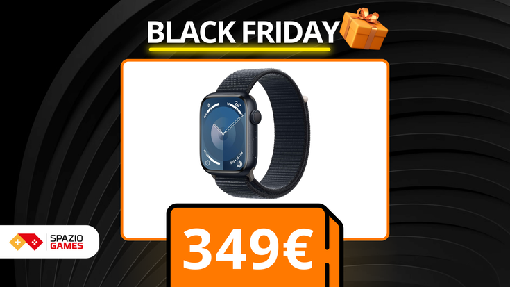 Apple Watch Series 9 GPS COSTA SOLO 349€ col Black Friday!