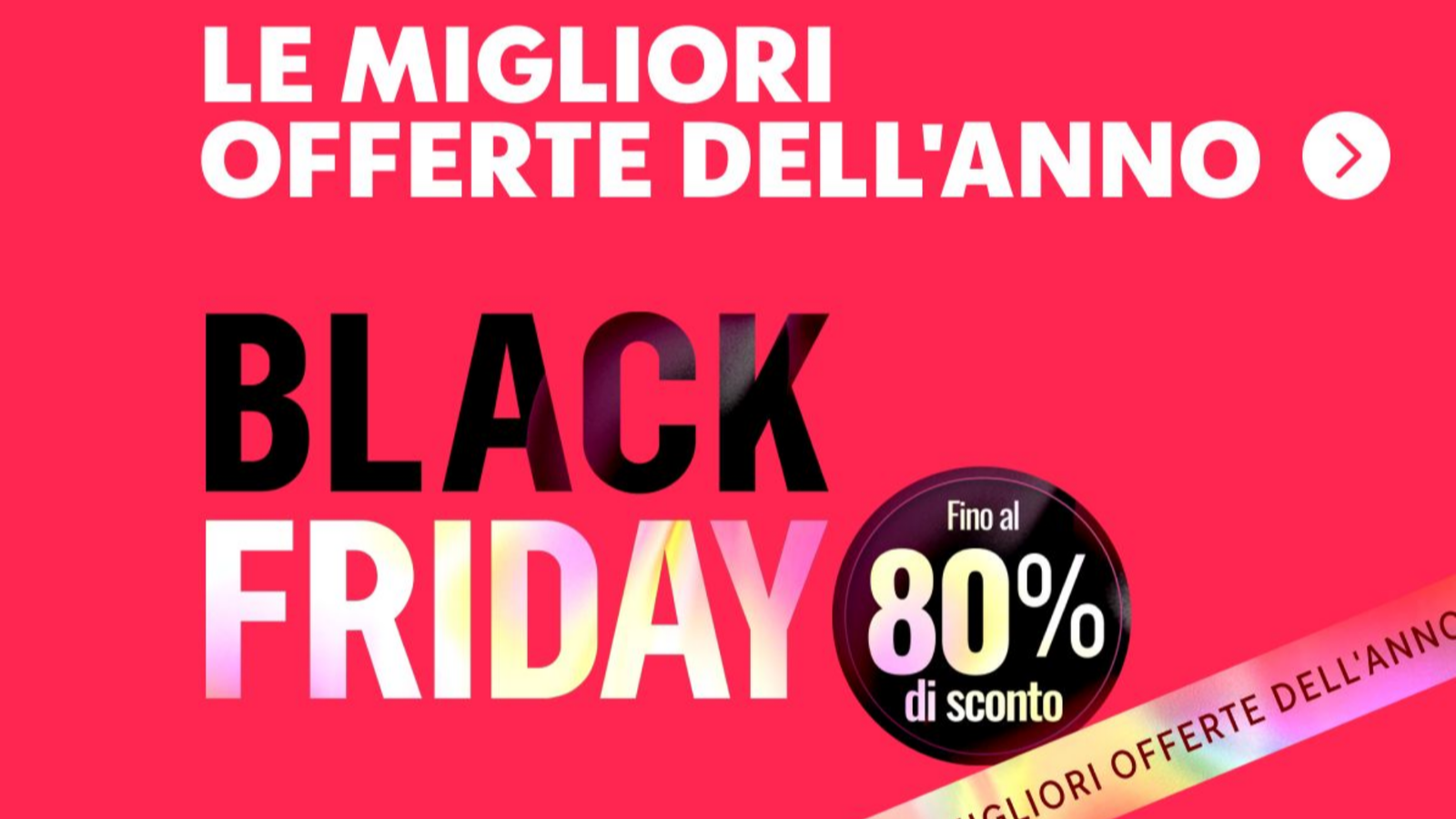 Black Friday di AliExpress: offerte fino all'80% di sconto!