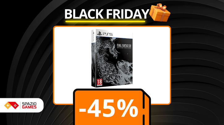 Immagine di Black Friday: Final Fantasy XVI Deluxe Edition quasi a META' PREZZO! -45%