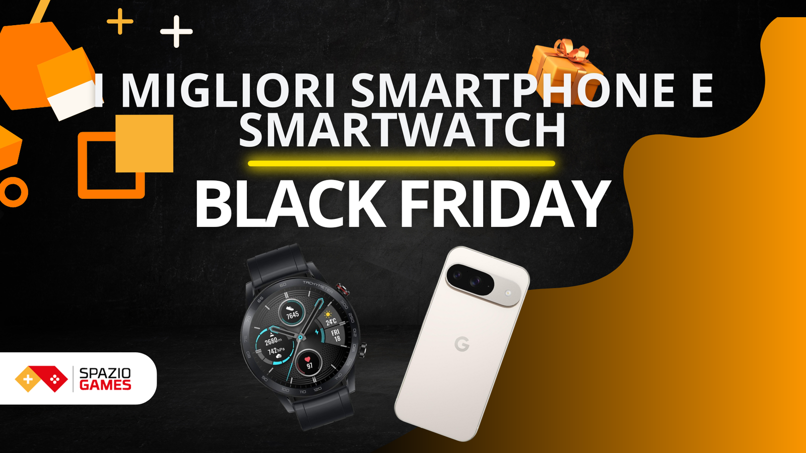 I migliori smartphone e smartwatch in offerta per il Black Friday 2024