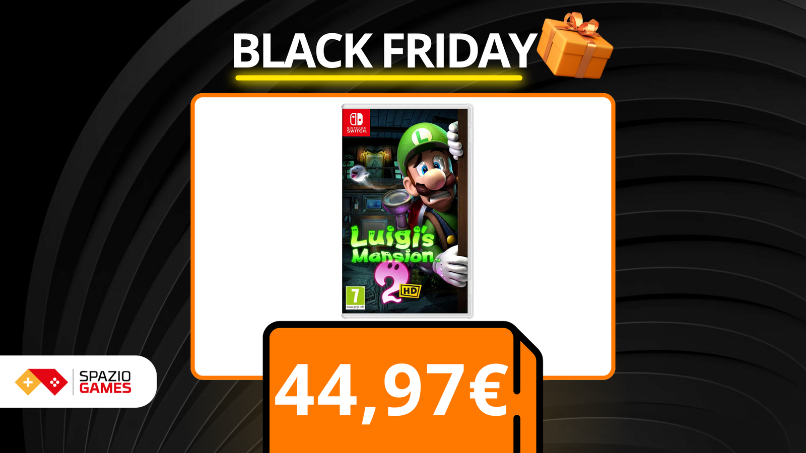 Non perdere Luigi's Mansion 2 HD per Switch A MENO DI 45€ per il Black Friday!