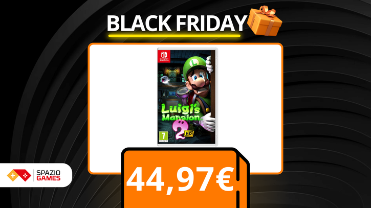 Immagine di Non perdere Luigi's Mansion 2 HD per Switch A MENO DI 45€ per il Black Friday!