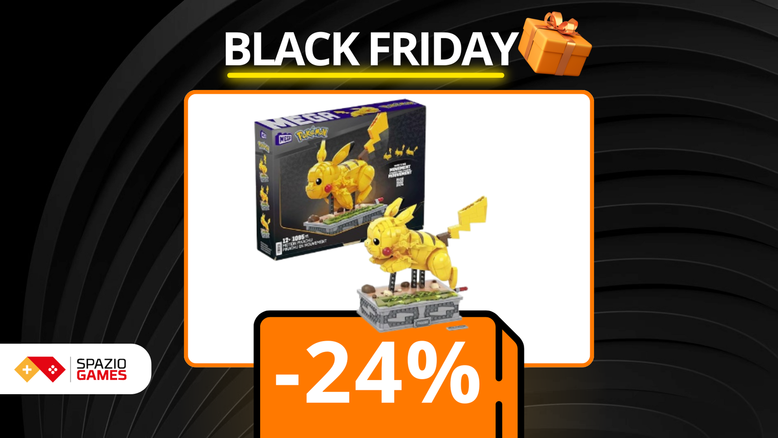 1092 mattoncini per avere il vostro Pikachu a solo 67€!