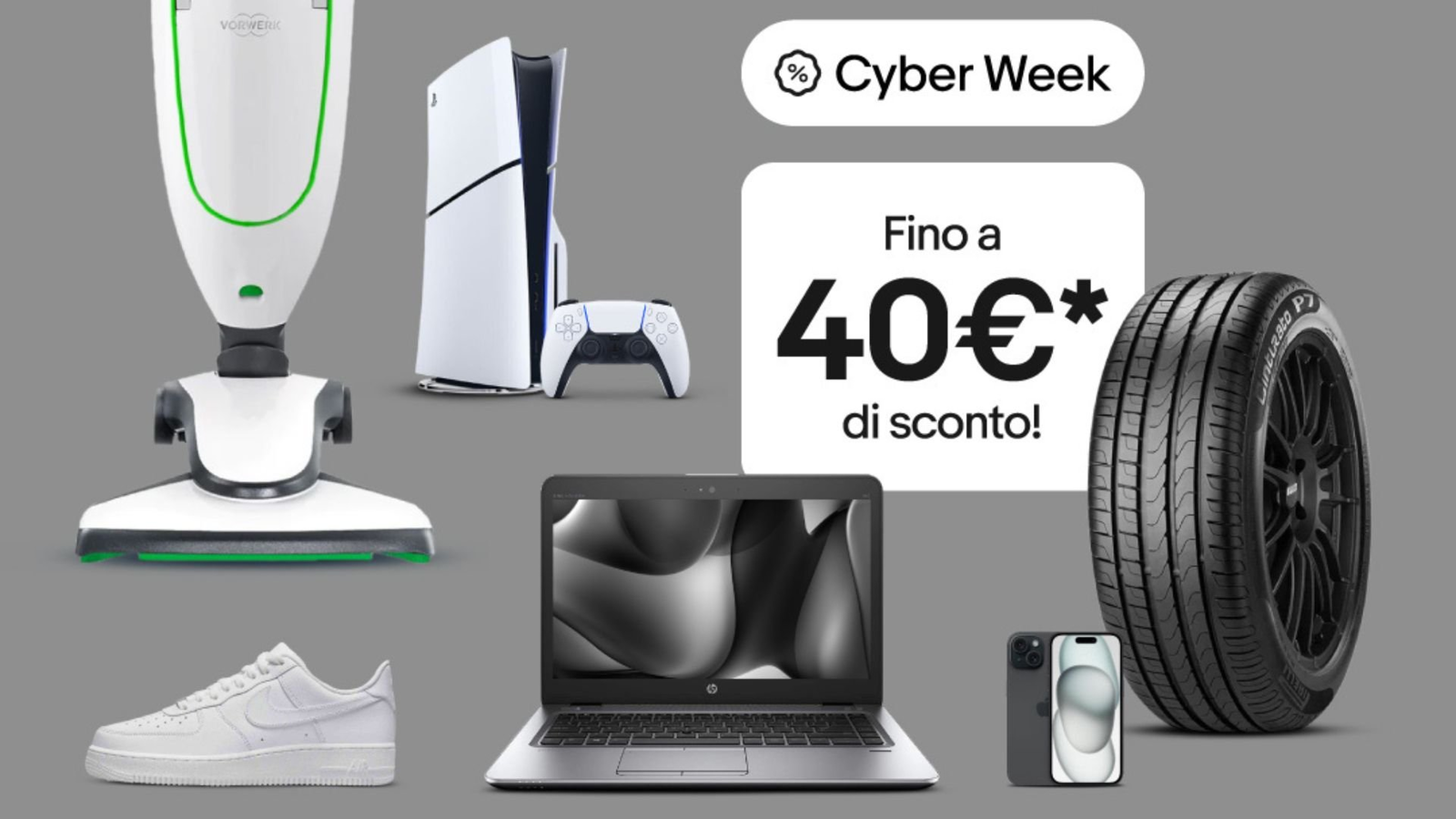 Più spendi, più risparmi: il Black Friday di eBay è qui per voi!