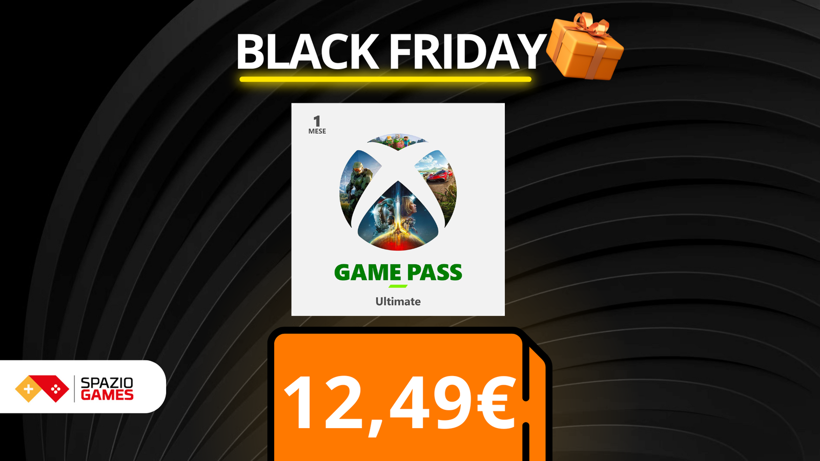 Game Pass Ultimate a soli 12,49€: il Black Friday che ogni gamer sogna!