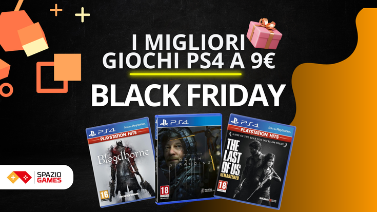 Le offerte Black Friday continuano: ecco i migliori giochi PS4 a 9€!