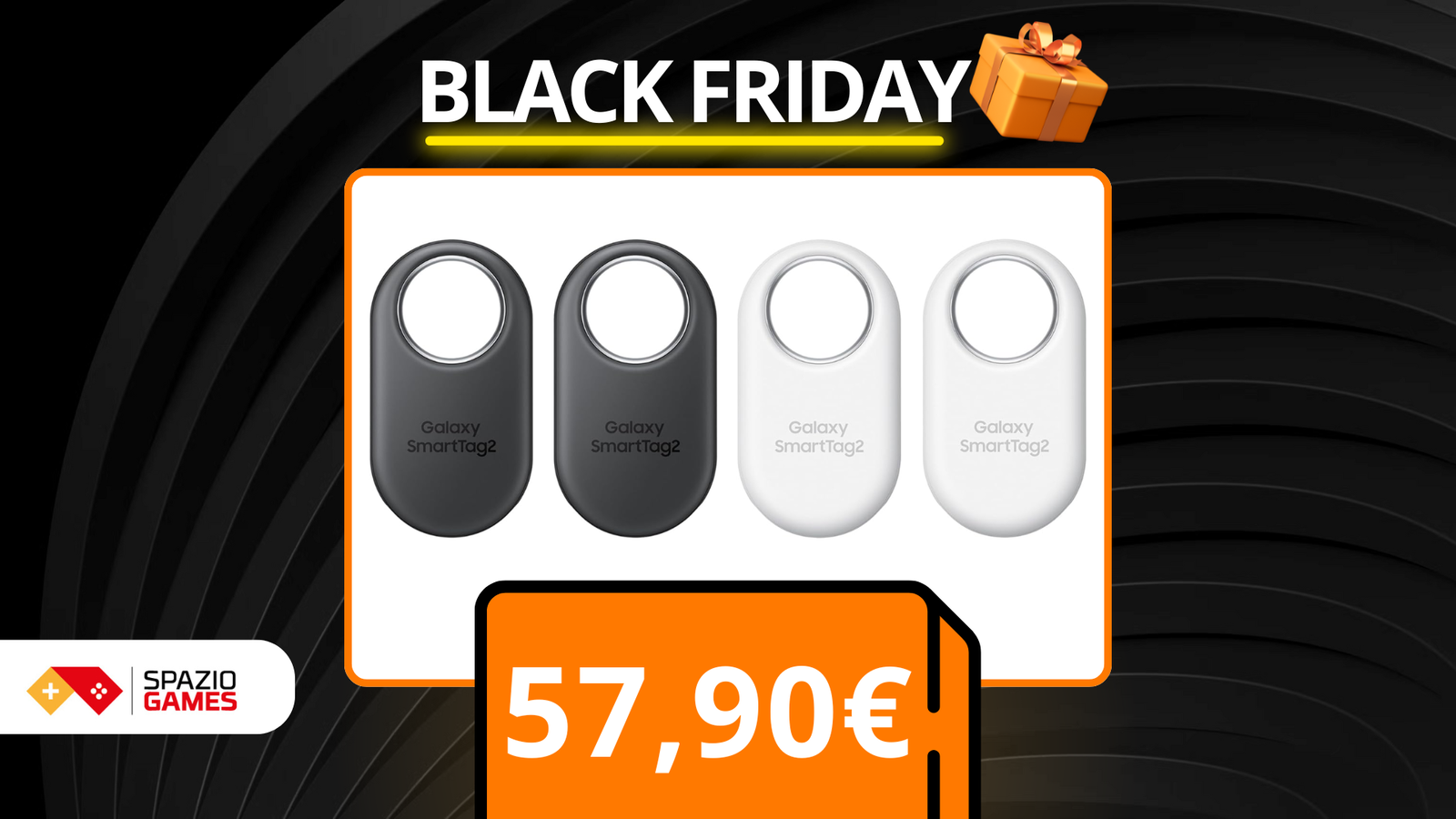 Black Friday esclusivo: confezione da 4 SmartTag2 Samsung a un prezzo TOP!