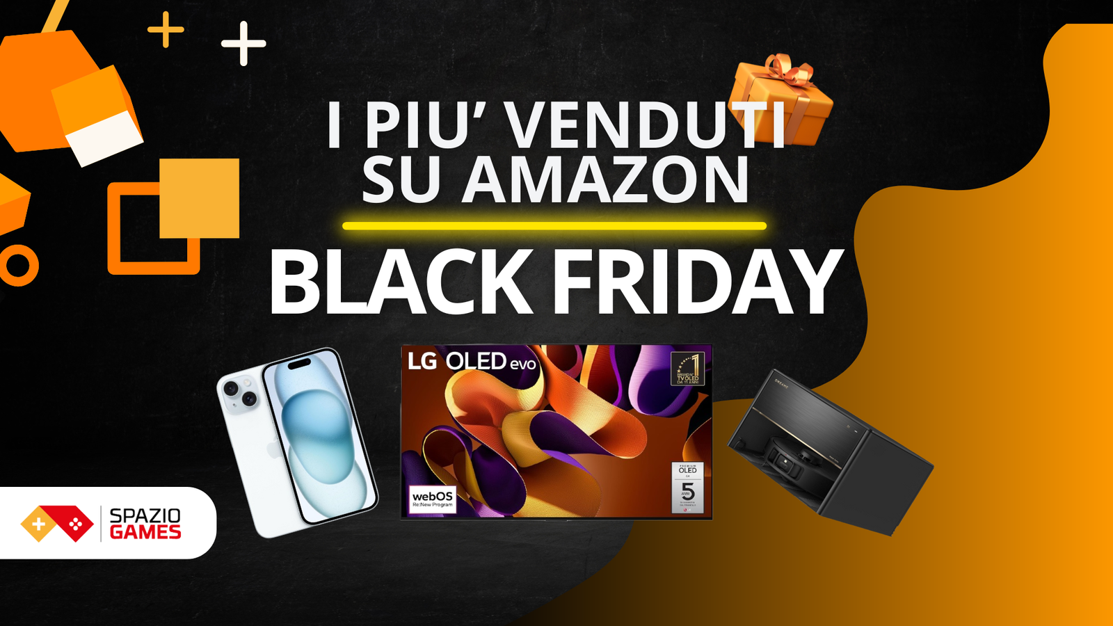 I più venduti su Amazon del Black Friday 2024! Non fatevi scappare queste offerte