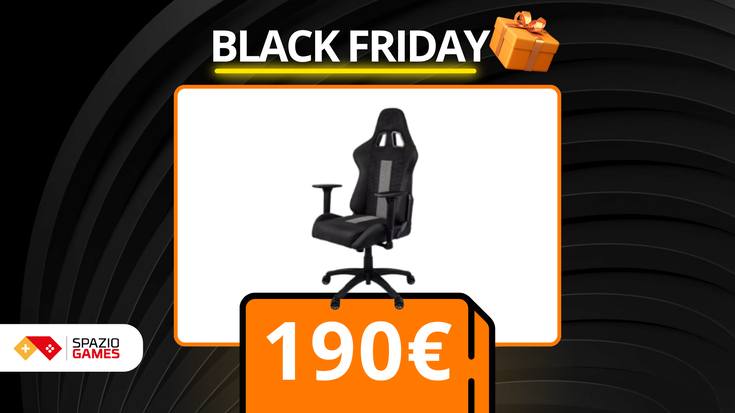 Sedia da gaming Corsair: il trono che meritate oggi a 190€!