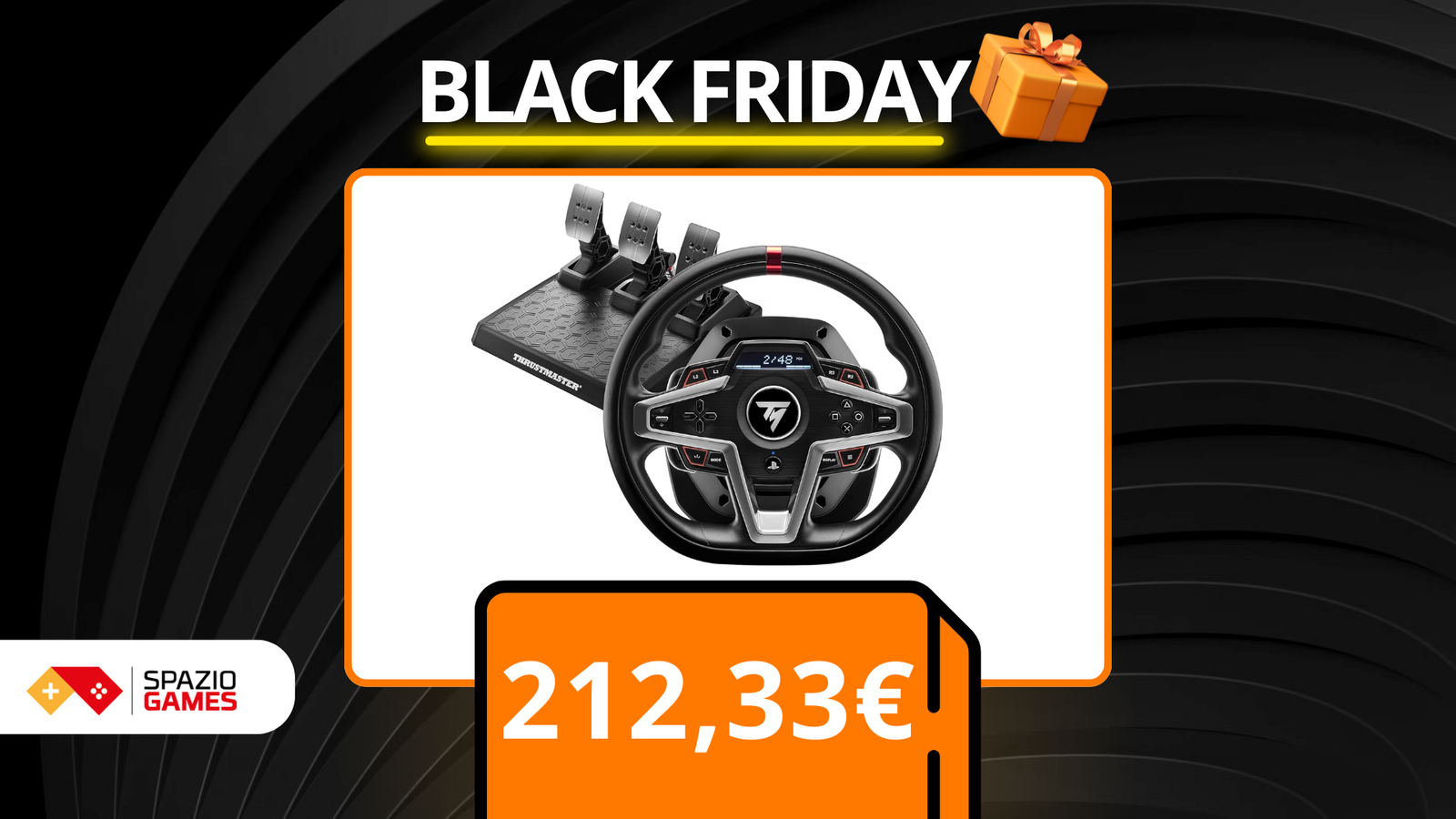 Offerta Black Friday su Thrustmaster T248: esperienza di guida unica a un PREZZO TOP!