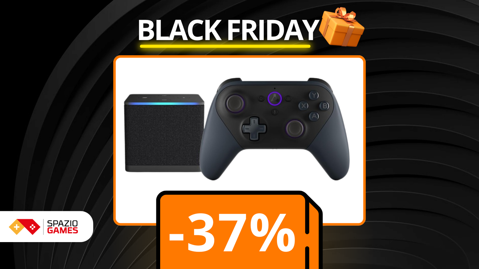 Intrattenimento e gaming: Fire TV Cube + controller Luna, il bundle perfetto a un PREZZO BLACK FRIDAY!