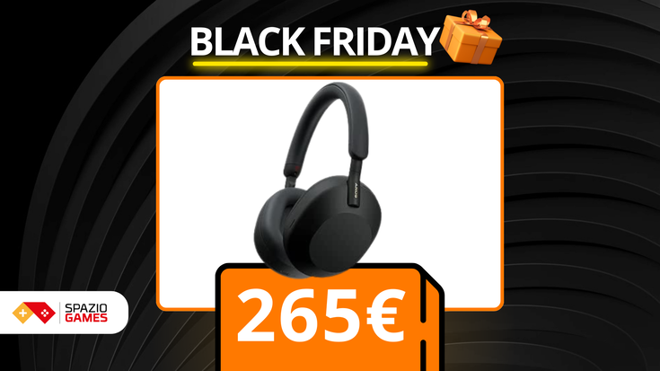 STUPENDE cuffie Sony al MINIMO STORICO con il Black Friday!