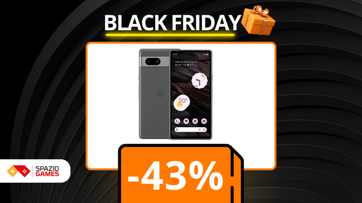 Fotocamera straordinaria e potenza AI: scopri Google Pixel 7a al PREZZO BLACK FRIDAY!