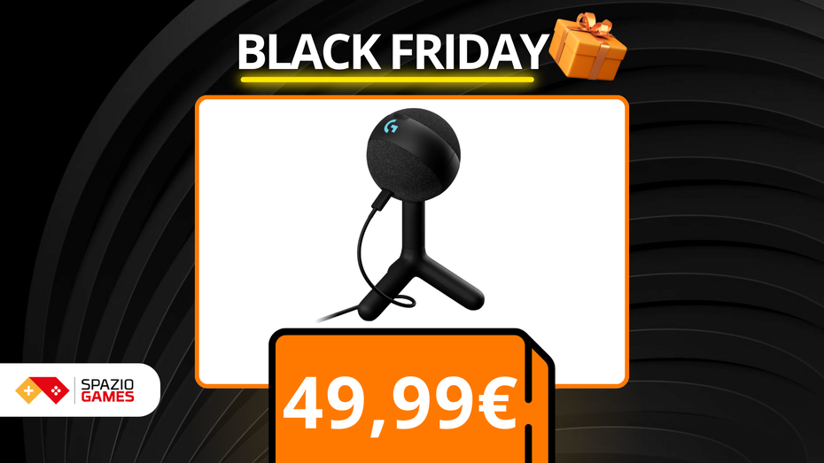 Immagine di Black Friday: risparmia sul Logitech G Yeti Orb e migliora il tuo streaming!