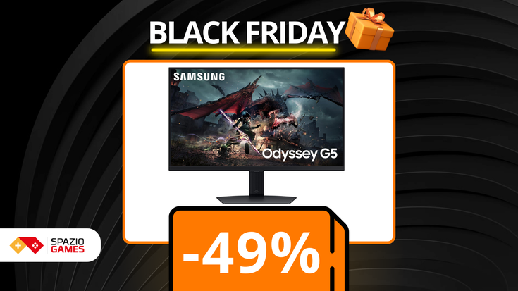 Non perdere questa offerta del Black Friday: Samsung Odyssey G5 SCONTATO del 49%!