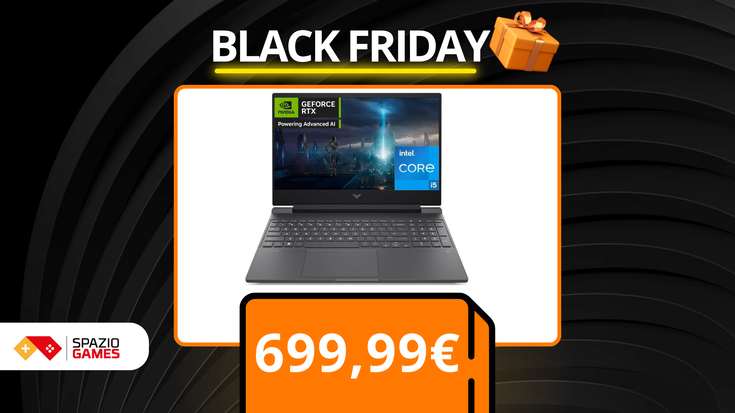 Gaming al top con HP Victus 15-fa1007sl: approfitta dell’offerta Black Friday! (-150€)