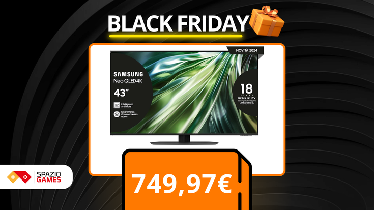 Non perdere l'occasione: smart TV Samsung Neo QLED 43" in offerta speciale per il Black Friday!