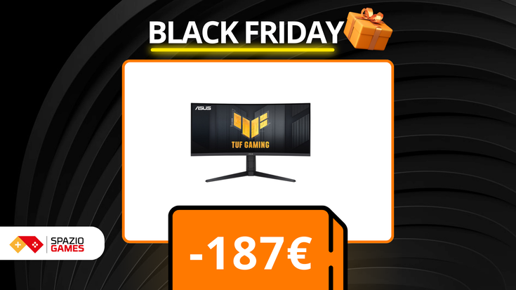 Monitor ASUS TUF Gaming VG34VQL3A: immersione totale nei tuoi giochi! (-187€)