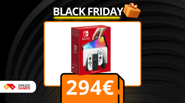 Immagine di Nintendo Switch OLED a a 294€: infinite ore di gioco e divertimento!