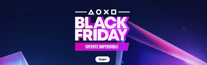 Immagine di Black Friday PlayStation Store: fino al 60% di sconto su console, accessori e videogiochi