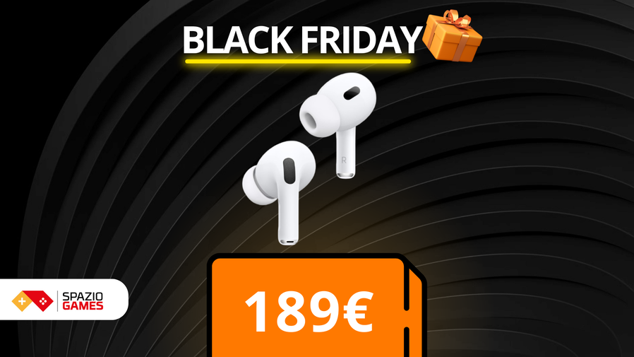 Immagine di Lo SCONTO BLACK FRIDAY sulle AirPods Pro 2 è tornato! Oggi a SOLI 189,00€!