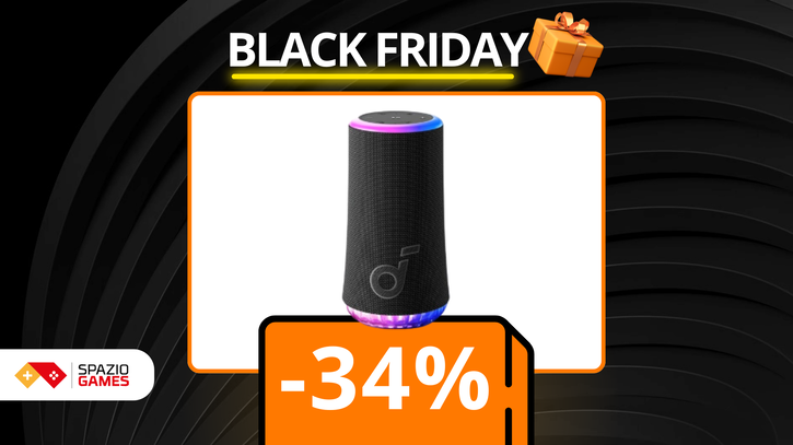 Immagine di Speaker Soundcore Glow a soli 66€: musica e luci, festa ovunque!