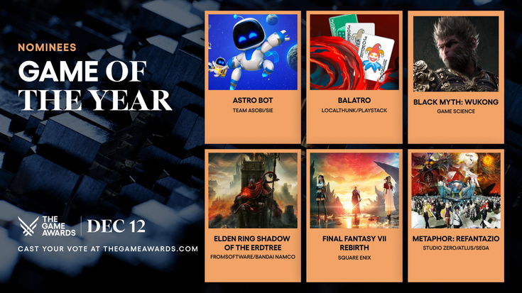 Saranno pacchiani, ma i The Game Awards 2024 fanno vendere giochi: +268% per un candidato