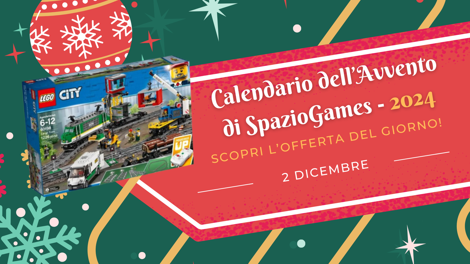 Calendario dell'Avvento di SpazioGames: scopri l'offerta del 2 dicembre!