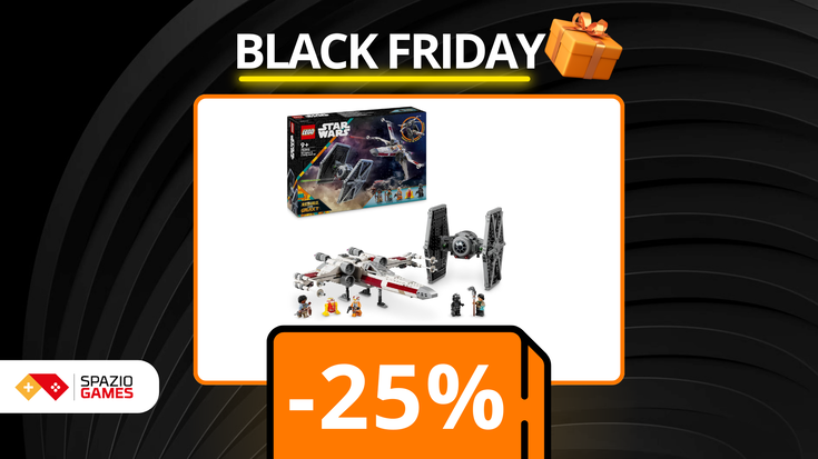 Vivi la saga di Star Wars con il set LEGO Mash-up di TIE Fighter e X-Wing! (-25%)