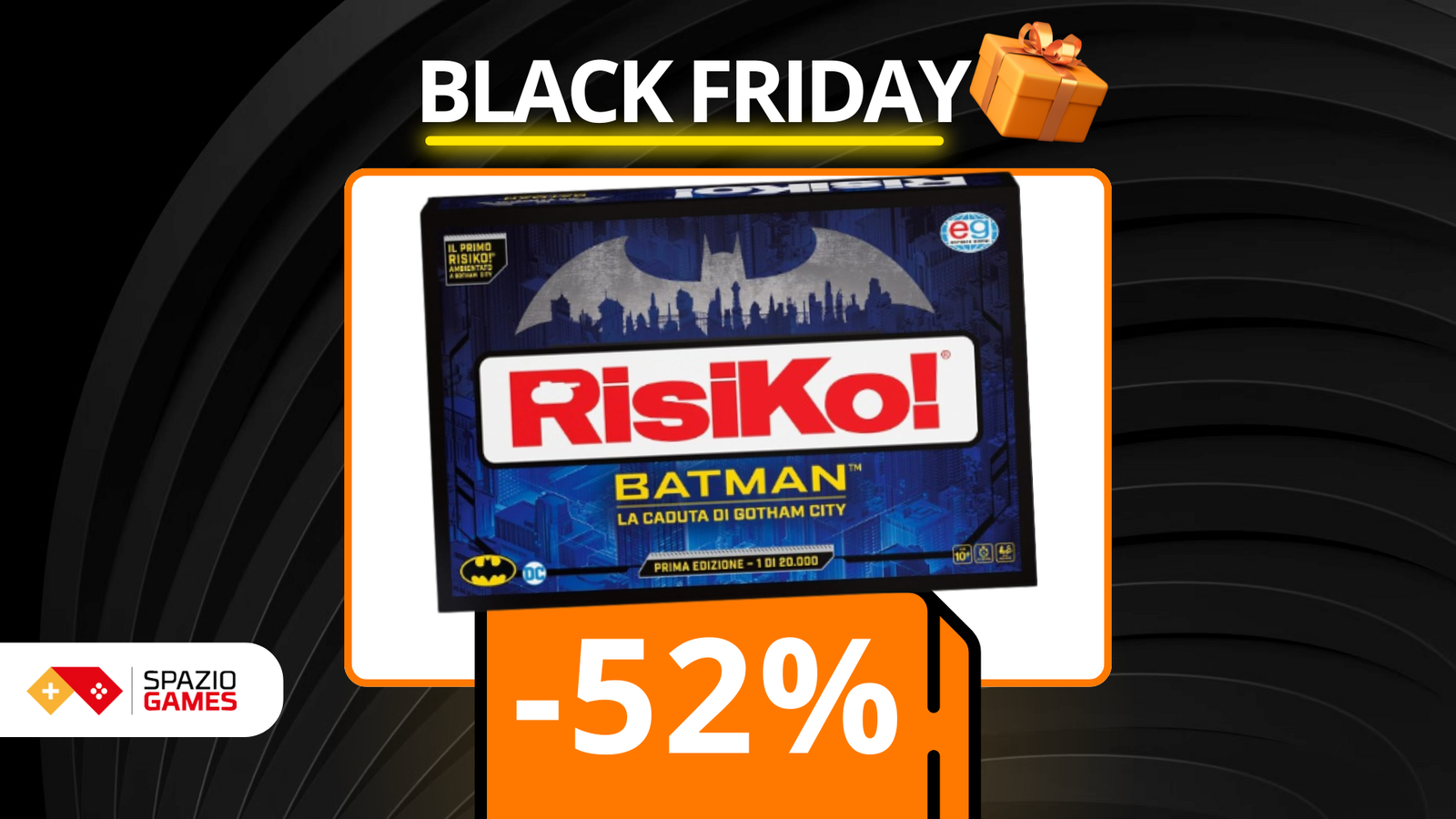 Conquistate Gotham City con RisiKo Batman a soli 26€!