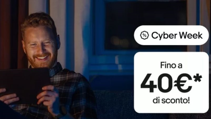 Su eBay c'è ancora la Cyber Week: non perdetevi gli sconti ancora attivi!