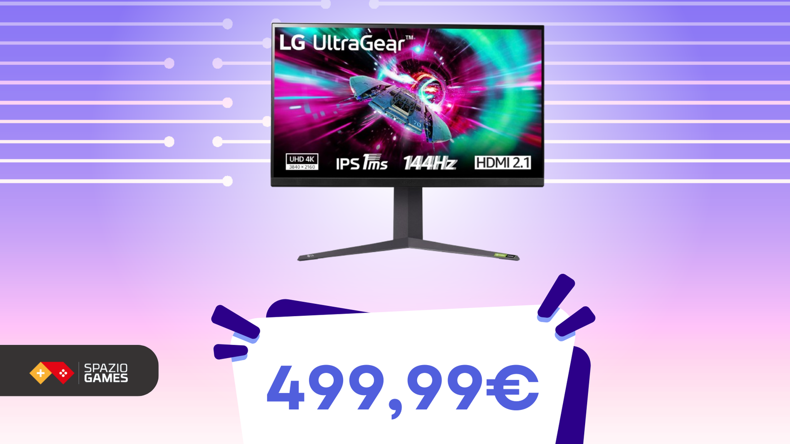 Prestazioni al TOP con questo monitor gaming LG da 32": ora su Amazon a un SUPER PREZZO!