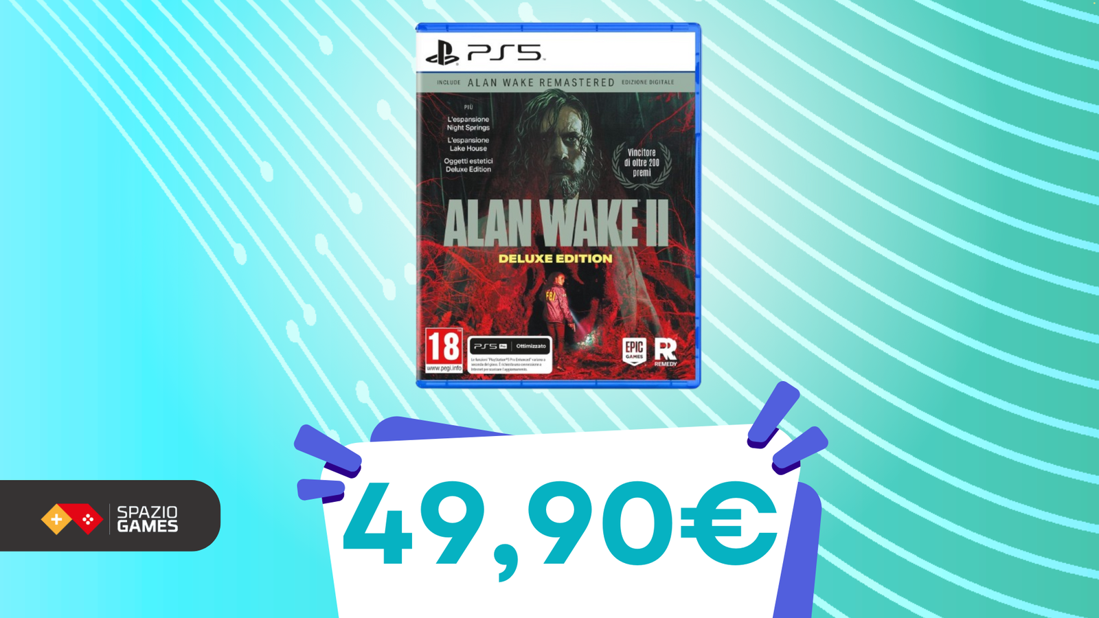 Oltrepassa i confini della realtà: la Deluxe Edition di Alan Wake 2 oggi è IN OFFERTA!