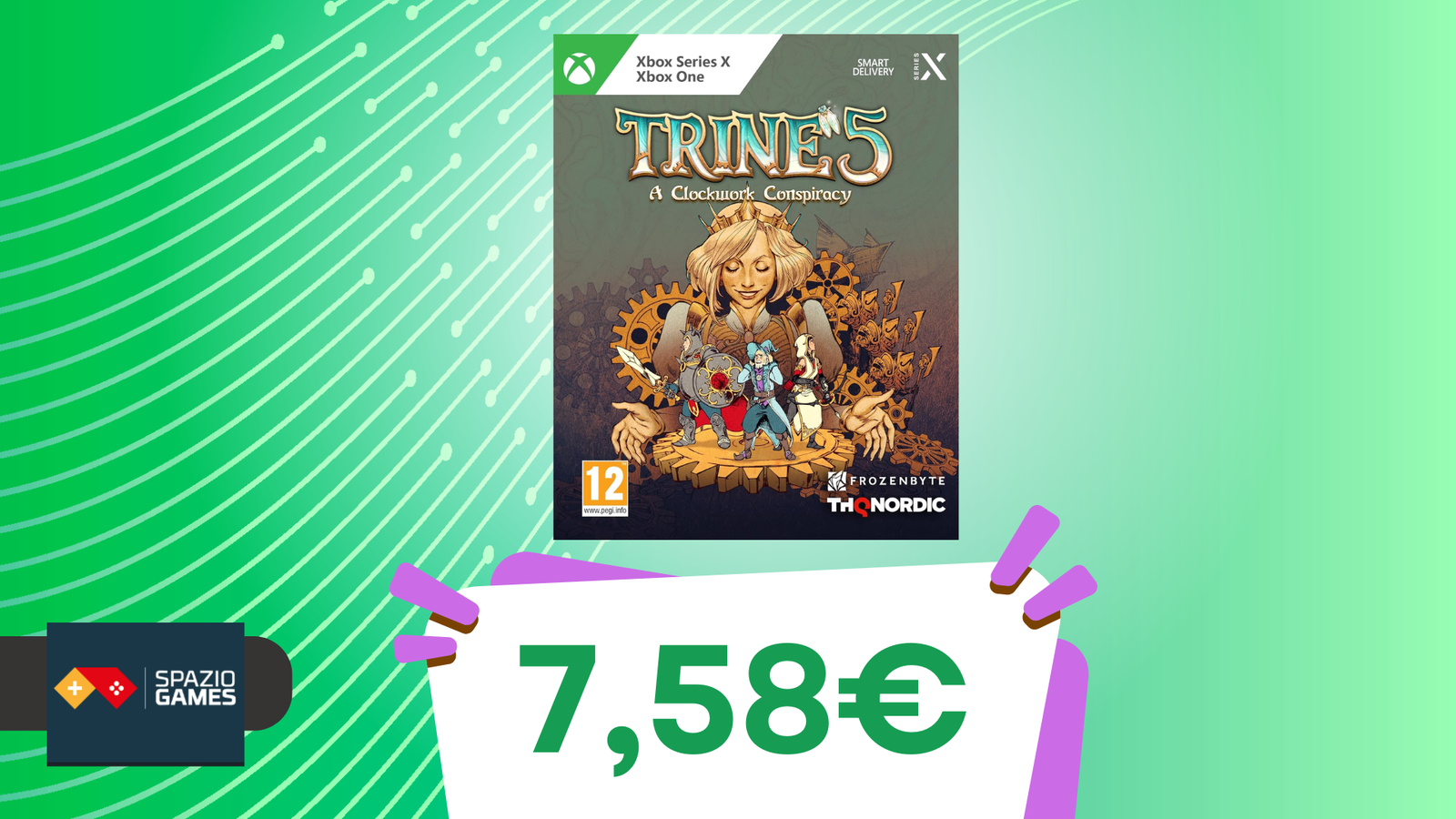 Trine 5: A Clockwork Conspiracy, enigmi, magia e azione in un mondo incantato! Oggi a SOLI 7,58€!