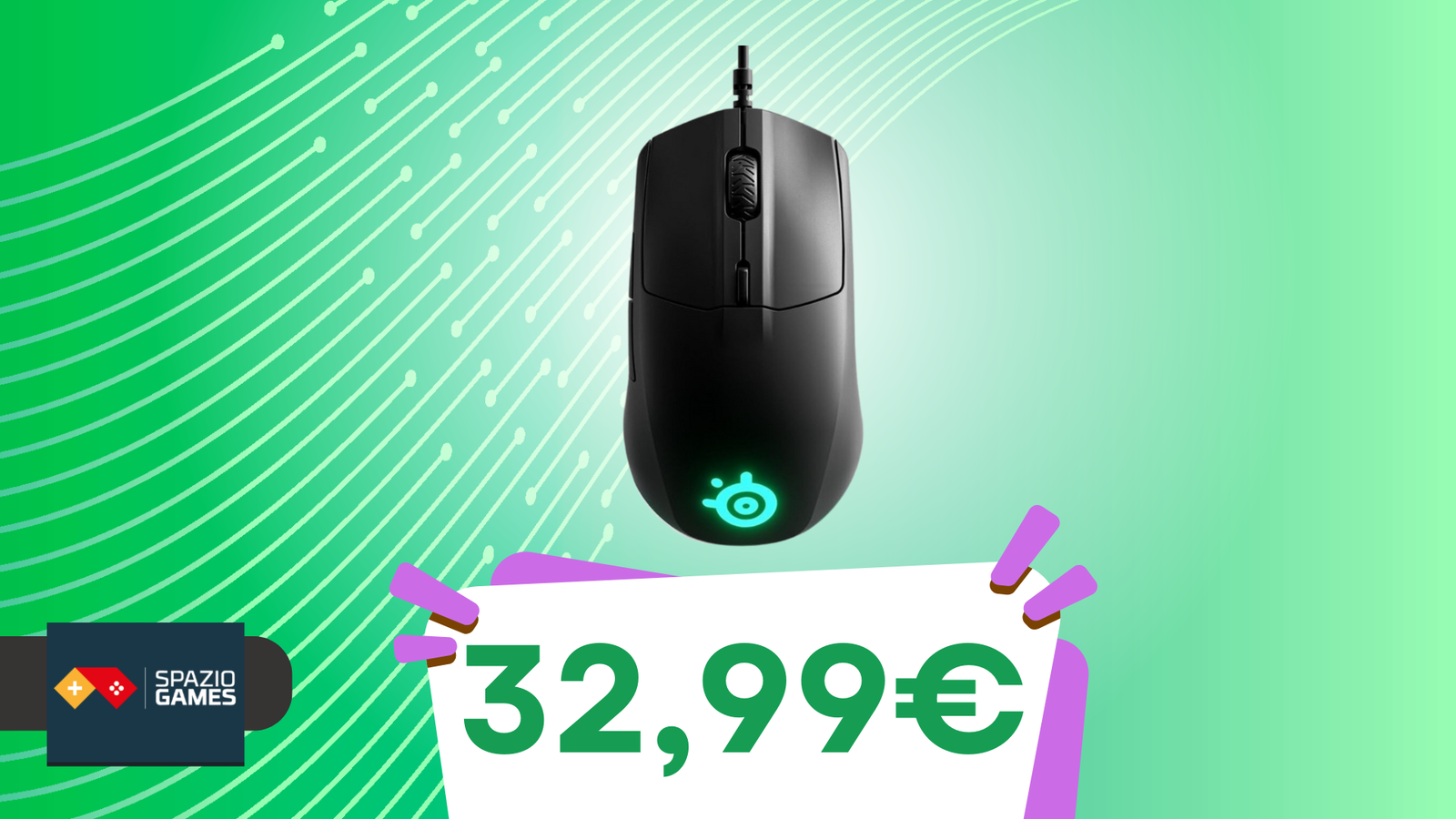 Domina ogni partita con SteelSeries Rival 3, il mouse definitivo!