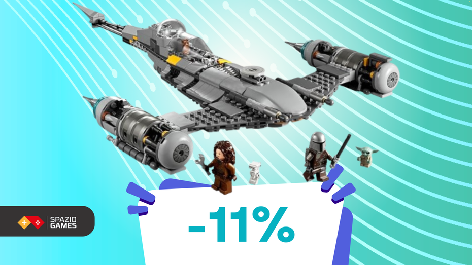 Immagine di Costruisci il tuo Starfighter LEGO a 58€ e diventa il Mandaloriano di casa!