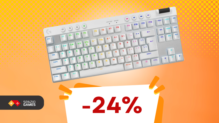 Immagine di Logitech G PRO X TKL LIGHTSPEED: stile e performance a un prezzo TOP! (-24%)