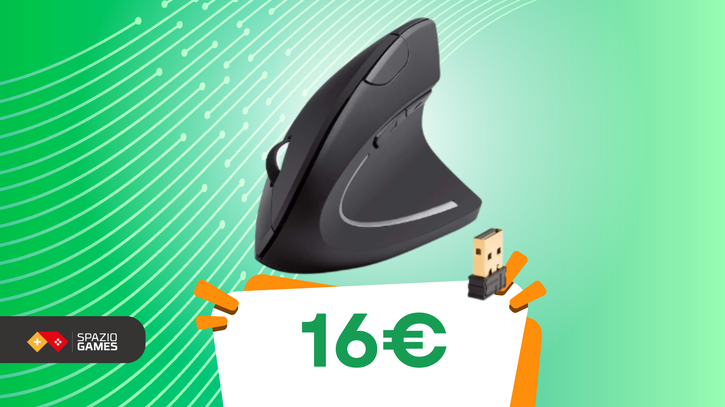 Immagine di Mouse verticale Anker a soli 16€ grazie a SCONTO e COUPON!