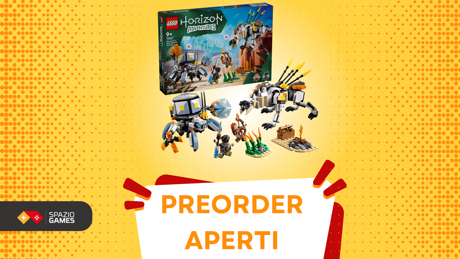 LEGO + HORIZON: finalmente il nuovo set dedicato ad Aloy!