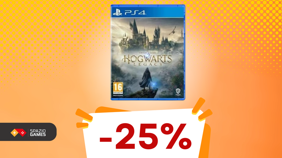 Immagine di Vivi la magia di Hogwarts Legacy a un PREZZO MAI VISTO su Amazon! -25%