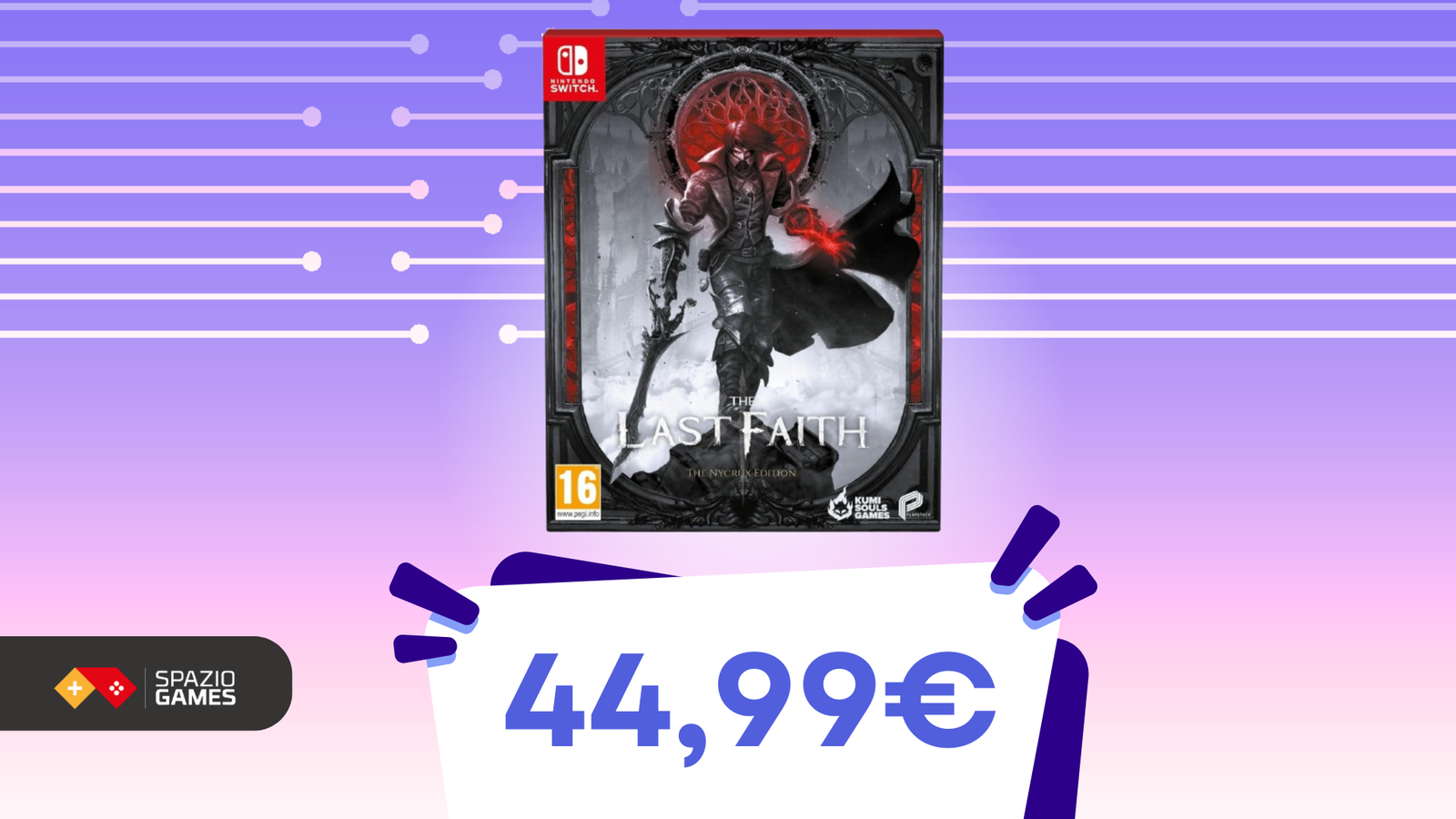 Un mix tra Bloodborne e Castlevania?! The Last Faith oggi è in SUPER OFFERTA!