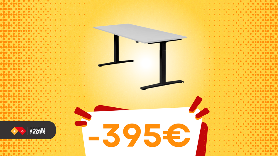 Immagine di OAKO Swift Desk, la scrivania regolabile che unisce comfort e tecnologia con uno SCONTO di quasi 400€!