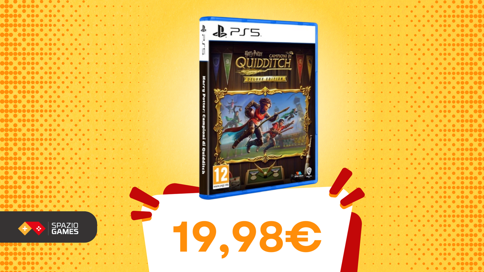 Vola verso la gloria in Harry Potter: Campioni di Quidditch! Oggi a SOLI 19,98€!