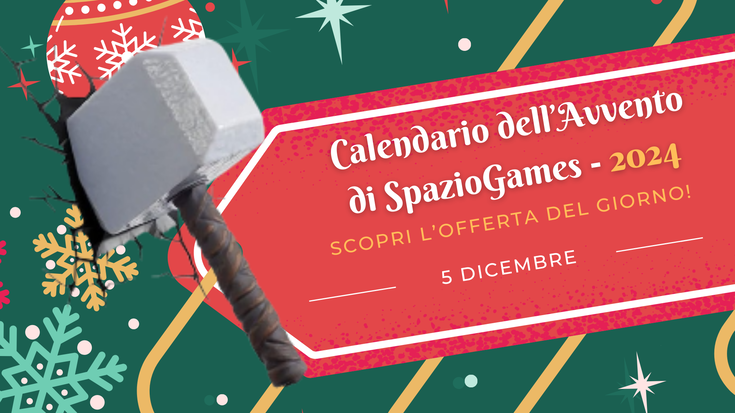 Calendario dell'Avvento di SpazioGames: scopri l'offerta del 5 dicembre!