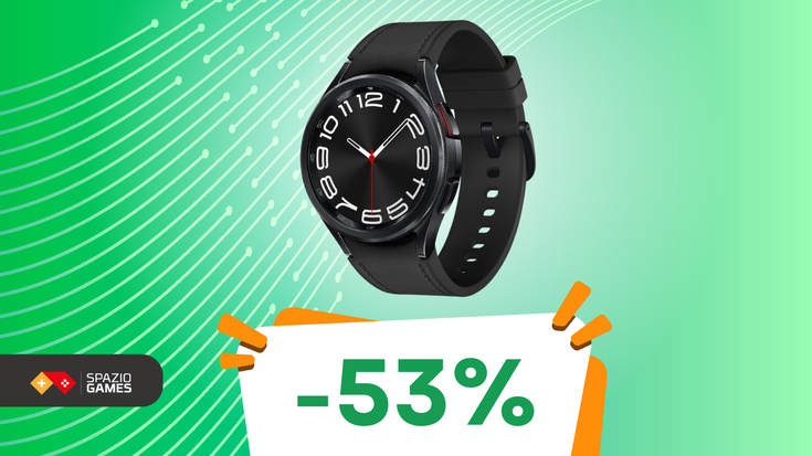 Samsung Galaxy Watch6 Classic LTE: Il tuo nuovo compagno di fitness a un PREZZO IMBATTIBILE! -52%